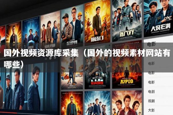 国外视频资源库采集(国外的视频素材网站有哪些)