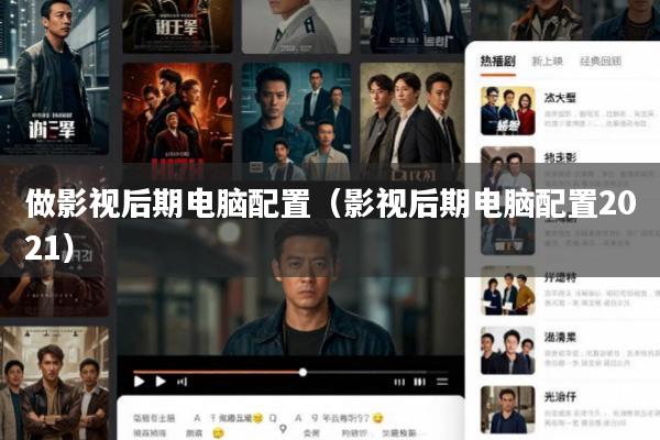 做影视后期电脑配置(影视后期电脑配置2021)