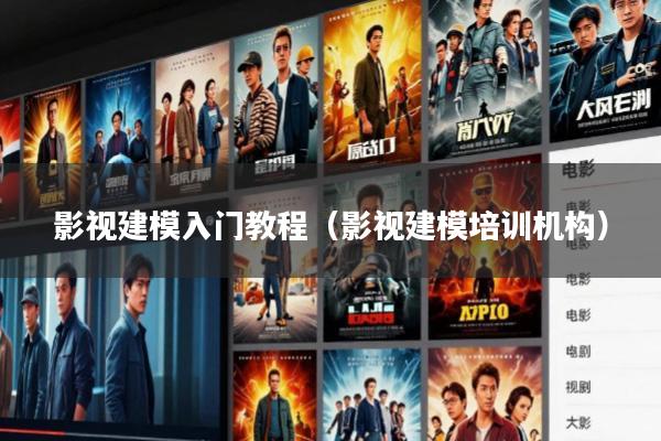 影视建模入门教程(影视建模培训机构)