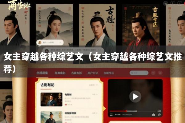 女主穿越各种综艺文(女主穿越各种综艺文推荐)