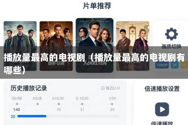 播放量最高的电视剧(播放量最高的电视剧有哪些)
