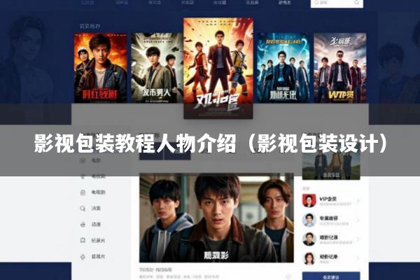 影视包装教程人物介绍（影视包装设计）